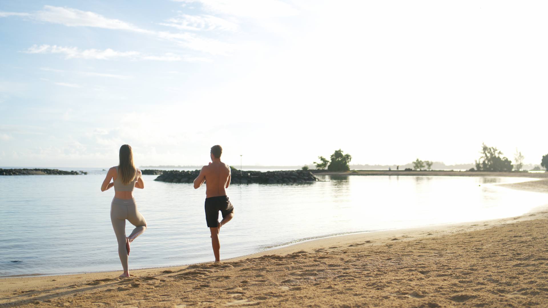 Beach and ocean wellness experience