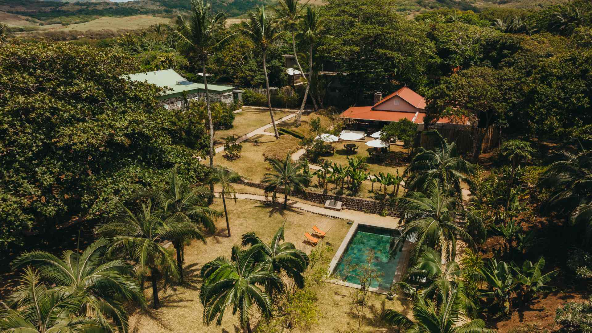 Aerial view of Kaz'alala