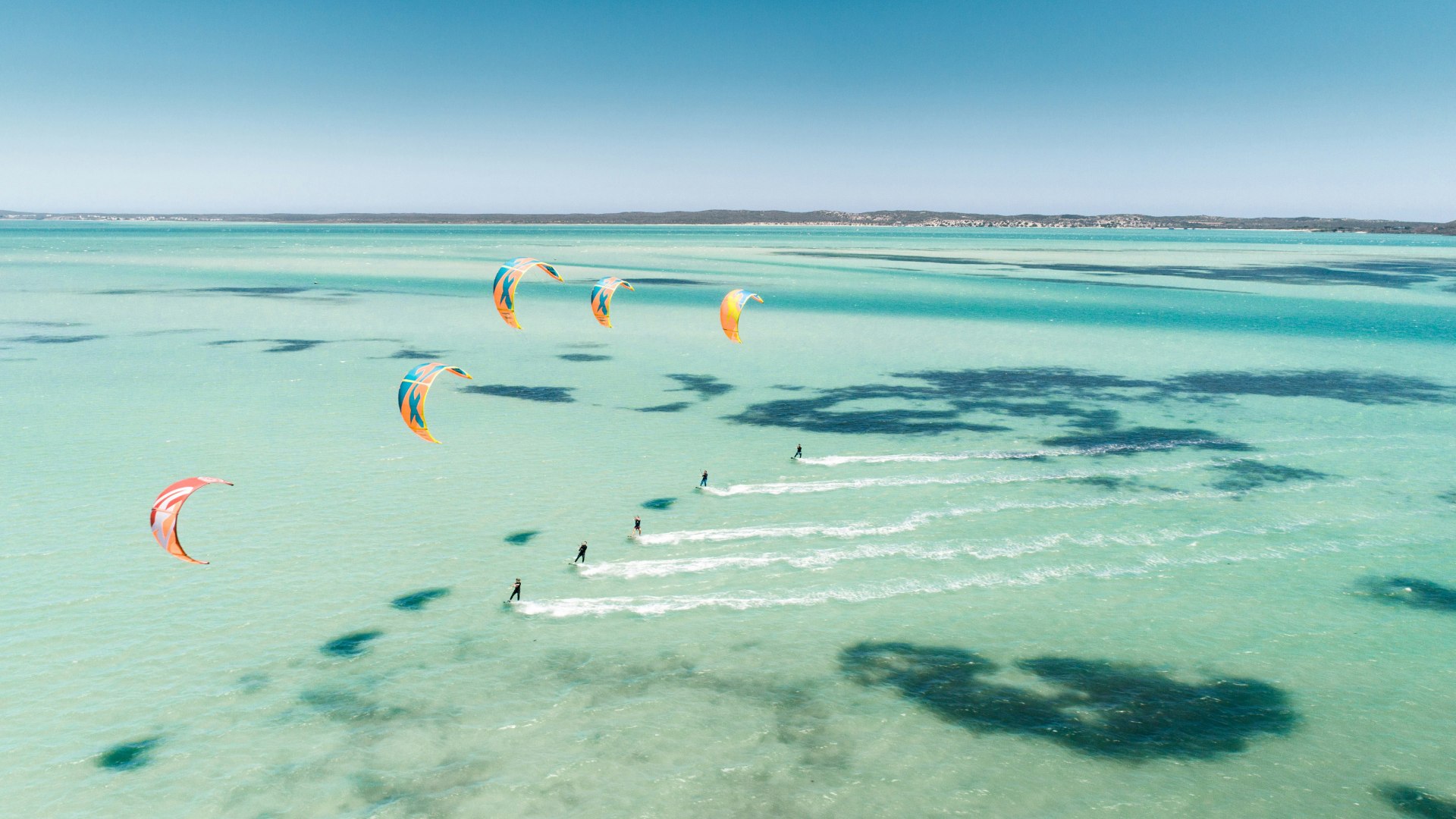 Kitesurfing in the beautiful lagoon of Mauritius — a thrilling water sport experience in one of the Indian Ocean's most stunning destinations