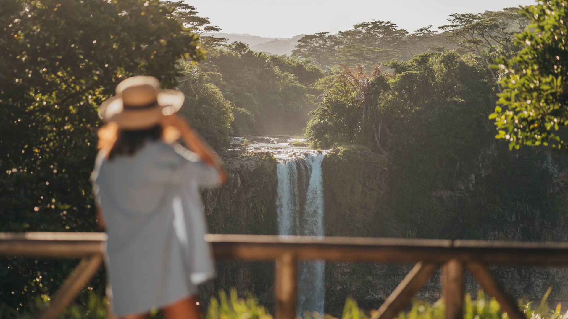 Chamarel, Waterfall