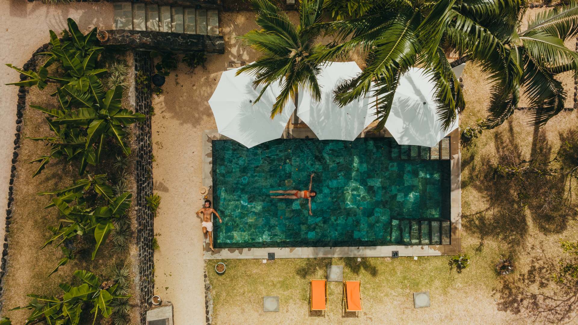 Couple à Kaz’alala Bed and Breakfast, île Maurice