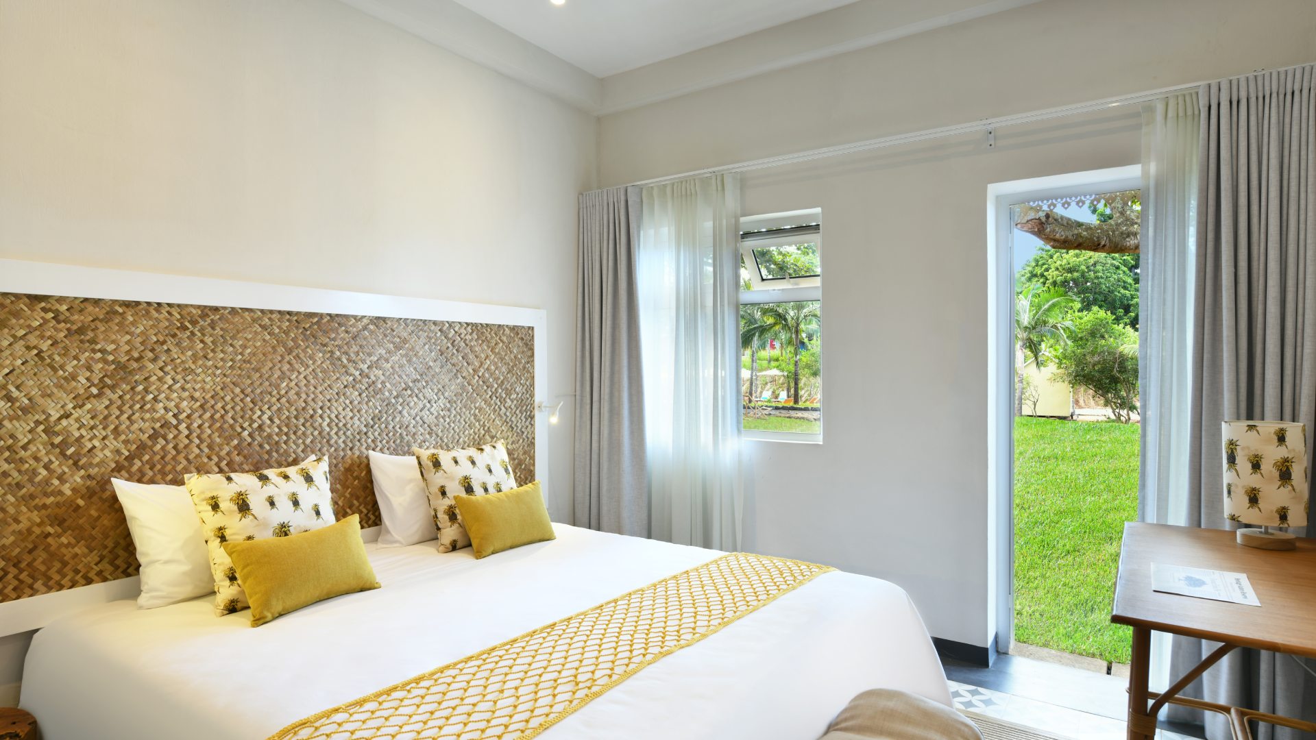 Cozy and charming kazalala room offering an authentic Mauritian homestay experience
